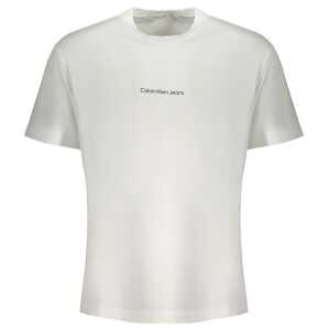 Calvin Klein White Cotton T-Shirt