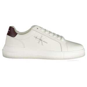 Calvin Klein White Polyester Sneaker