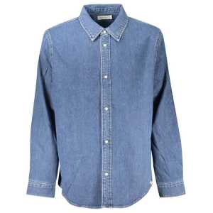 Calvin Klein Blue Cotton Men Shirt