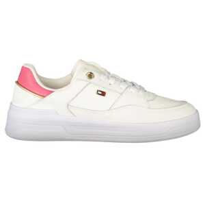 Tommy Hilfiger White Polyethylene Women Sneaker