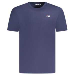 Fila Blue Cotton Men T-Shirt