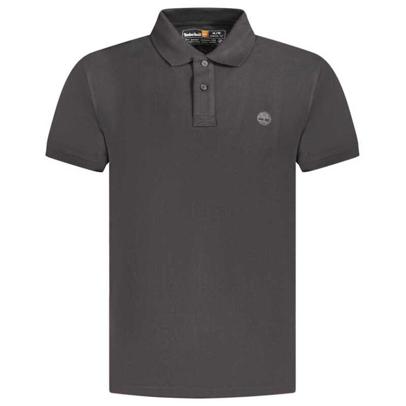 Timberland Black Cotton Men Polo Shirt, theFeinheit