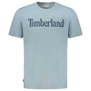 Timberland Light Blue Organic Cotton Men T-Shirt
