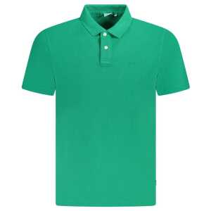 Pepe Jeans Green Cotton Polo Shirt