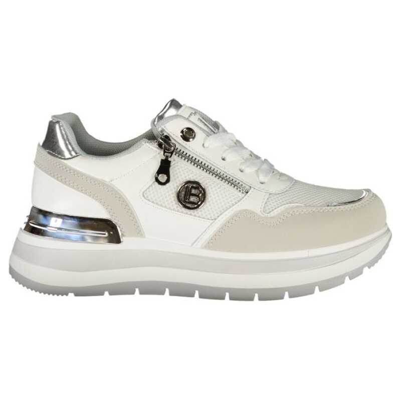 Laura Biagiotti White Polyester Women Sneaker, theFeinheit