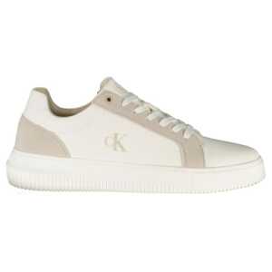 Calvin Klein White Leather Men Sneaker