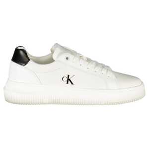 Calvin Klein White Leather Women Sneaker