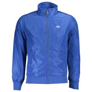 La Martina Blue Polyester Men Jacket