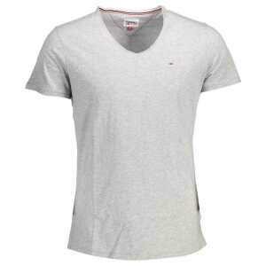 Tommy Hilfiger Brown Cotton Men T-Shirt