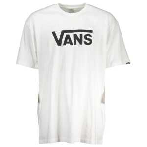 Vans White Cotton Men T-Shirt