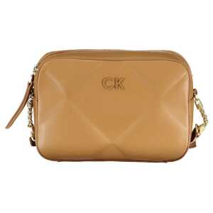 Calvin Klein Brown Polyester Handbag