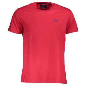 La Martina Red Cotton Men T-Shirt