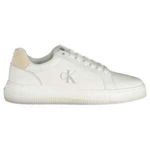 Calvin Klein White Polyethylene Men Sneaker