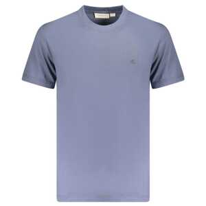 Calvin Klein Blue Cotton Men T-Shirt
