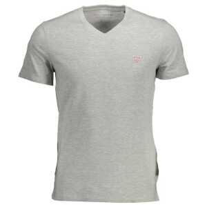 Guess Jeans Brown Organic Cotton Men T-Shirt