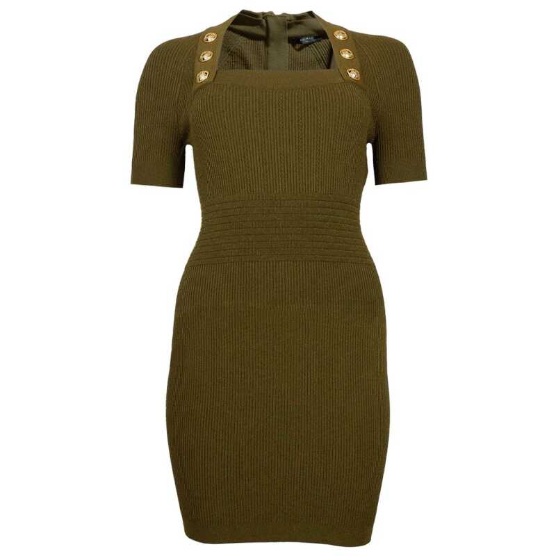 Balmain Green Viscose Tops &amp; T-Shirt, theFeinheit