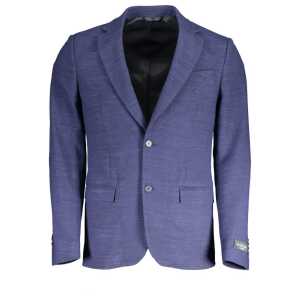 Marciano by Guess Blue Polyester Jackets & Coat
