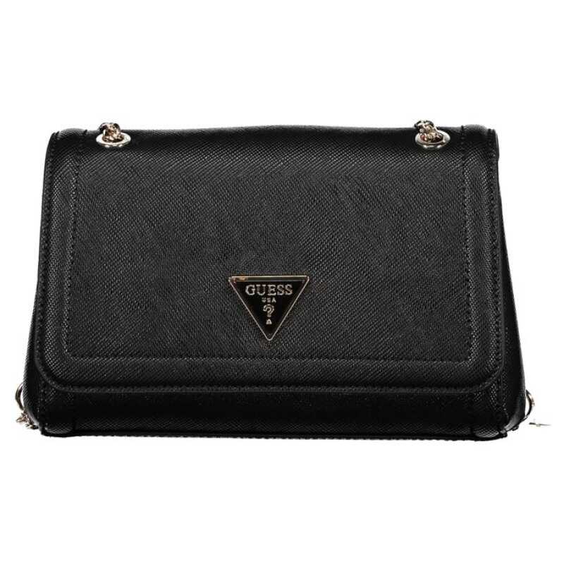 Guess Jeans Black Polyethylene Handbag, theFeinheit