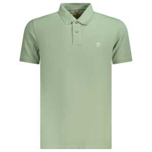 Timberland Green Cotton Mens Polo Shirt