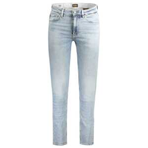 Hugo Boss Light Blue Cotton Mens Jeans
