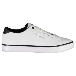 Tommy Hilfiger White Polyester Sneaker