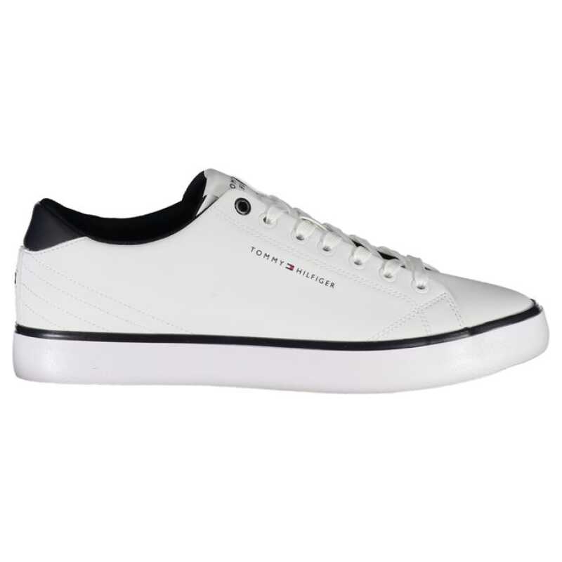 Tommy Hilfiger White Polyester Sneaker, theFeinheit
