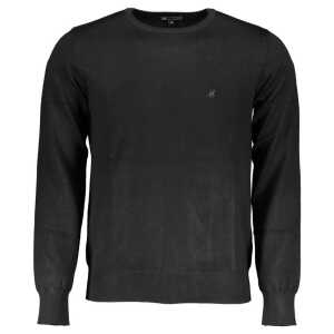 U.S. Grand Polo Black Nylon Sweater
