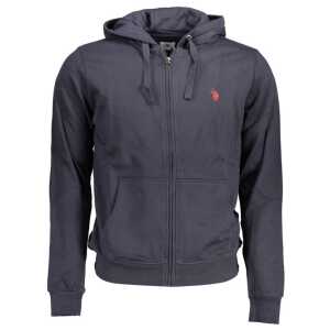 U.S. POLO ASSN. Blue Cotton Men Sweater