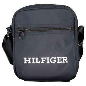 Tommy Hilfiger Blue Polyester Men Shoulder Bag