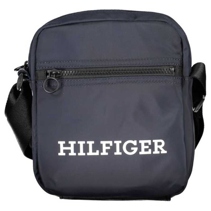 Tommy Hilfiger Blue Polyester Men Shoulder Bag, theFeinheit