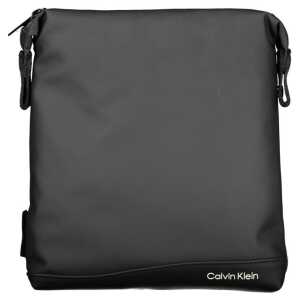 Calvin Klein Elegant Black Shoulder Bag with Contrast Details