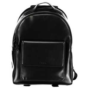 Calvin Klein Elegant Black Urban Backpack with Laptop Compartment