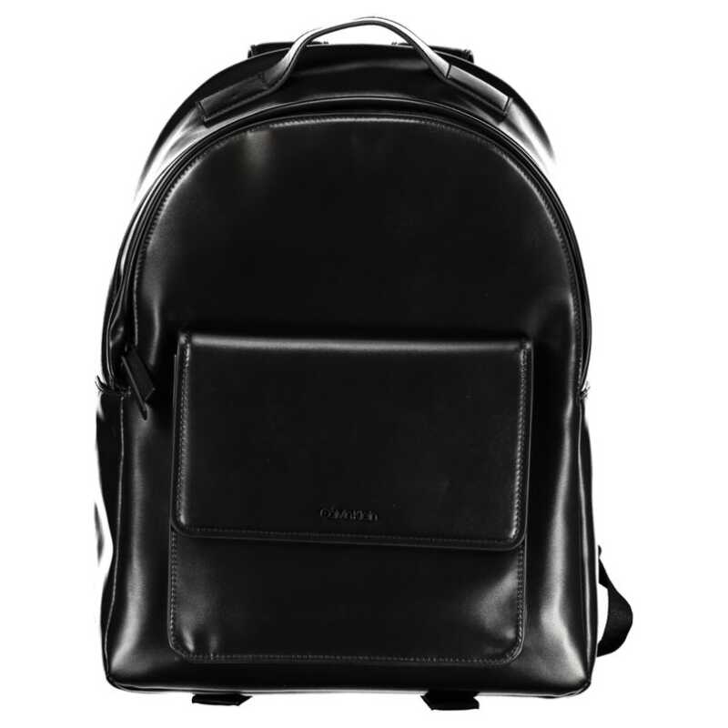 Calvin Klein Elegant Black Urban Backpack with Laptop Compartment, theFeinheit