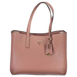 Guess Jeans Pink Polyethylene Handbag