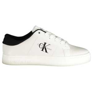 Calvin Klein White Polyester Sneaker