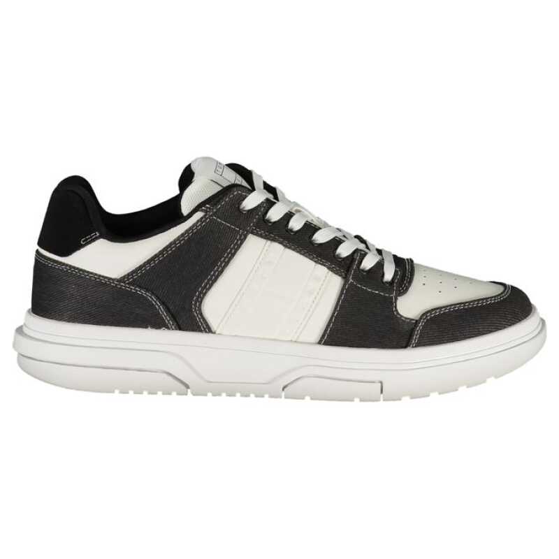 Tommy Hilfiger Black Polyester Sneaker, theFeinheit