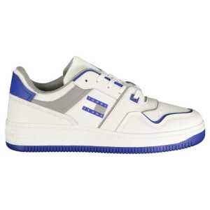 Tommy Hilfiger White Polyethylene Men Sneaker