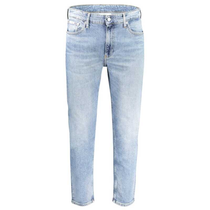 Calvin Klein Light Blue Cotton Men Jeans, theFeinheit