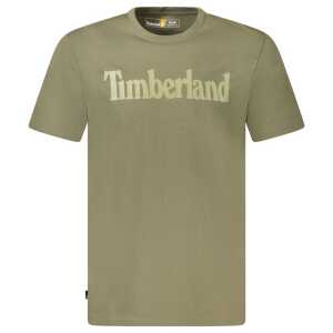 Timberland Green Cotton T-Shirt