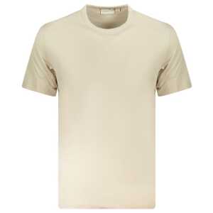 Calvin Klein Beige Cotton Men T-Shirt