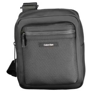 Calvin Klein Black Polyester Men Shoulder Bag