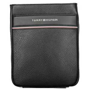 Tommy Hilfiger Black Polyethylene Men Shoulder Bag