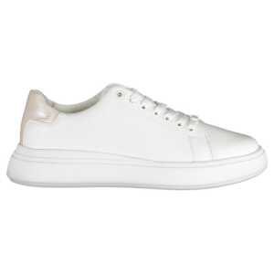 Calvin Klein White Leather Women Sneaker