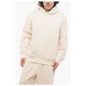 Adidas Fleeced Cotton Hoodie with Patch Pocket