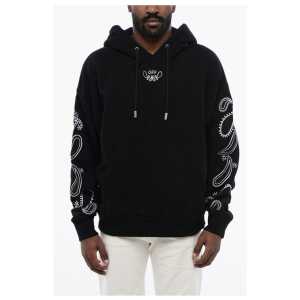 Off-White Hoddie BANDANA ARR SKATE With Contrast Embroidery
