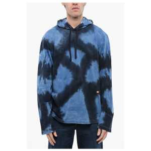Diesel Tie Dye Effect T-CRANE-LS-HOOD-N1 Hoodie