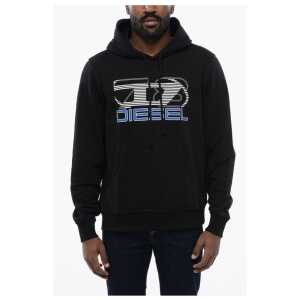 Diesel Printed Cotton S-GINN-HOOD-K40 Hoodie