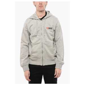 Diesel RED TAG Hoodie S-GINN-HOOD With Zip Closure