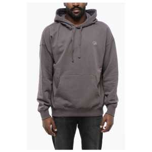 Diesel Solid Color S-ROB-HOOD-DOVAL-PJ Hoodie with Patch Pocket
