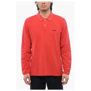 Woolrich Embroidered Long-sleeved Polo